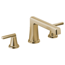 Levoir Deck Mounted Roman Tub Filler with H2Okinetic Technology - Less Handles