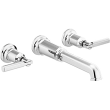 Invari Wall Mounted Tub Filler - Less Handles and Rough-In