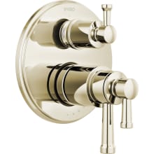 Atavis Thermostatic Valve Trim with Integrated Volume Control and 3 Function Diverter for Two Shower Applications - Less Rough-In