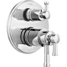 Atavis Thermostatic Valve Trim with Integrated Volume Control and 6 Function Diverter for Three Shower Applications - Less Rough-In