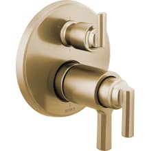 Levoir Thermostatic Valve Trim with Integrated Volume Control and 6 Function Diverter for Three Shower Applications - Less Rough-In