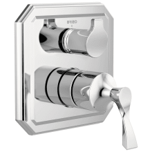 Virage Pressure Balanced Valve Trim with Integrated 3 Function Diverter for Two Shower Applications - Less Rough-In