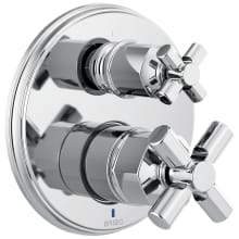 Invari Pressure Balanced Valve Trim with Integrated 3 Function Diverter for Two Shower Applications - Less Rough-In and Handles