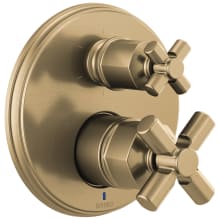 Invari Pressure Balanced Valve Trim with Integrated 6 Function Diverter for Three Shower Applications - Less Rough-In and Handles