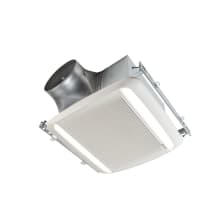 110 CFM .8 Sone Ceiling Mounted HVI Certified Bath Fan with Fluorescent Lighting and Night Light from the ULTRA PRO Series