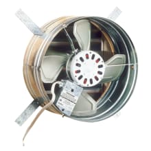 1020 CFM Ceiling or Wall Mounted Attic Fan with Built-in Thermostat