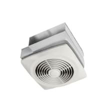 160 CFM 5 Sone Ceiling or Wall Mounted Utility Fan with Square Grille