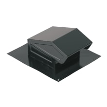3 Inch or 4 Inch Round Duct Roof Cap with Backdraft Damper and Bird Screen