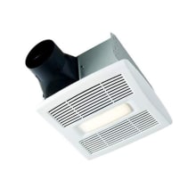 InVent Series 110 CFM 1.3 Sone Ceiling Mounted HVI Certified Bath Fan with LED Light