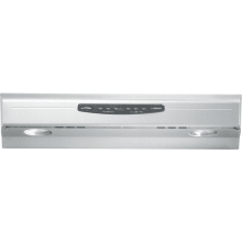 300 CFM 42" Wide Steel Under Cabinet Range Hood with Heat Sentry™ and a Single Centrifugal Blower from the Deluxe Collection