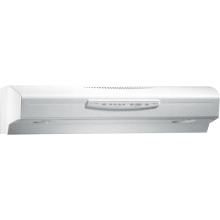 30 Inch Wide 430 CFM Under Cabinet Range Hood with Heat Sentry from the Deluxe Collection