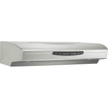 30 Inch Wide 430 CFM Under Cabinet Range Hood with Heat Sentry from the Deluxe Collection