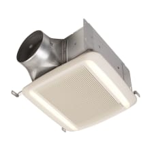 QTDC Series 150 CFM 0.7 Sone Ceiling Mounted Exhaust Fan With LED Light