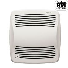 110 CFM 0.7 Sone Ceiling Mounted Energy Star Rated and HVI Certified Bath Fan with Humidity Sensor from the QT Collection