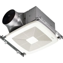 50 CFM 0.3 Sone Ceiling Mounted Energy Star Rated and HVI Certified Bath Fan with Reducer from the ULTRA GREEN Collection