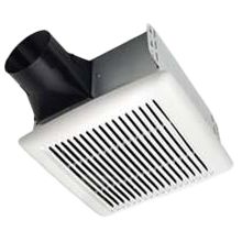 80 CFM 0.8 Sones Single Speed Ceiling Mounted Humidity Sensing Exhaust Fan with Energy Star Rating from the InVent Series