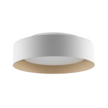 Lynch 3 Light 16" Wide Flush Mount Drum Ceiling Fixture