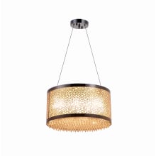Juliano 6 Light 15-3/4" Wide Pendant with Crystal Accents