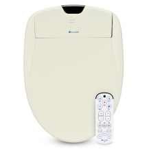 Swash Round Bidet Seat with Wireless Remote, Warm Air Dryer and Nightlight Technology