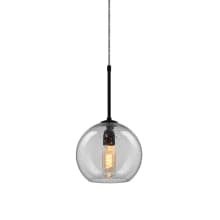 Bobo 9" Wide Mini Pendant with Clear Glass Shade