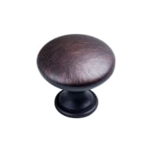 1-3/16 Inch Diameter Mushroom Cabinet Knob - 25 Pack