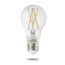 Single 5.5 Watt Dimmable A19 Medium (E26) LED Bulb - 600 Lumens, 2200K, and 80CRI