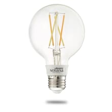 Single 5.5 Watt Vintage Edison Dimmable G25 Medium (E26) LED Bulb - 600 Lumens, 2200K, and 80CRI