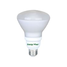 Pack of (6) 15 Watt R30 Medium (E26) Compact Fluorescent Bulbs - 700 Lumens and 2700K