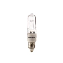 Pack of (5) 50 Watt Dimmable T4 Mini Candelabra (E11) Halogen Bulbs - 950 Lumens and 2900K