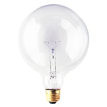 Pack of (12) 100 Watt Vintage Edison Dimmable G40 Medium (E26) Incandescent Bulbs - 1,200 Lumens and 2700K