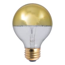 Pack of (6) 40 Watt Dimmable G25 Medium (E26) Incandescent Bulbs - 310 Lumens and 2700K