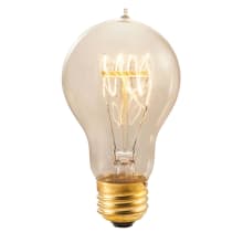 Pack of (4) 25 Watt Vintage Edison Dimmable A19 Medium (E26) Incandescent Bulbs - 50 Lumens and 2200K