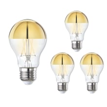 Pack of (4) 5 Watt Dimmable Medium (E26) LED Bulbs- 400 Lumens, 2700K, and 90CRI