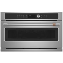 30 Inch Wide 1.7 Cu. Ft. 975 Watt Built-In Microwave with Glass Touch Controls and Convection Mode