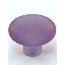 Exxel Clear Color 1-7/16 Inch Mushroom Cabinet Knob