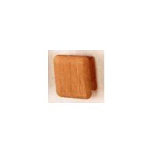 Wood 1-3/4 Inch Square Cabinet Knob