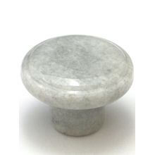 Marble 1-1/4 Inch Mushroom Cabinet Knob