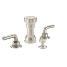 Descanso Widespread Bidet Faucet with 2 Lever Handles