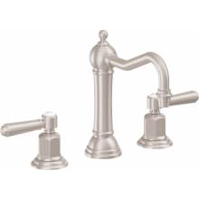 Topanga 1.2 GPM Widespread Bathroom Faucet with Double Handles - Includes Ceramic Disc Valve