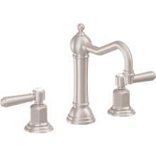 Montecito 1.2 GPM Widespread Bathroom Faucet with Pop-Up Drain Assembly and Lever Handles