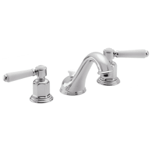 Cardiff 1.2 GPM Widespread Bathroom Faucet with Double Handles - Includes Ceramic Disc Valve