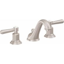 Cardiff 1.2 GPM Widespread Bathroom Faucet with Pop-Up Drain Assembly and Lever Handles