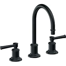 Miramar 1.2 GPM Widespread Bathroom Faucet with Double Handles - Includes Ceramic Disc Valve