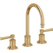 Miramar 1.2 GPM Widespread Bathroom Faucet with Double Handles - Includes Ceramic Disc Valve