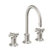 Miramar 1.2 GPM Widespread Bathroom Faucet with Double Handles - Includes Ceramic Disc Valve