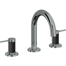 D Street 1.2 GPM Widespread Bathroom Faucet with 1-1/4" ZeroDrain and Lever Handles