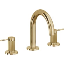 D Street 1.2 GPM Widespread Bathroom Faucet with 1-1/4" Completely Finished ZeroDrain and Lever Handles