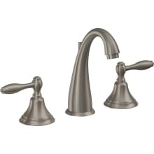 Mendocino 1.2 GPM Widespread Bathroom Faucet with 1-1/4" ZeroDrain and Lever Handles