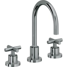 Tiburon 1.2 GPM Widespread Bathroom Faucet with Double Handles - Includes Ceramic Disc Valve