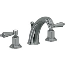 San Clemente 1.2 GPM Widespread Bathroom Faucet with 1-1/4" ZeroDrain and Lever Handles